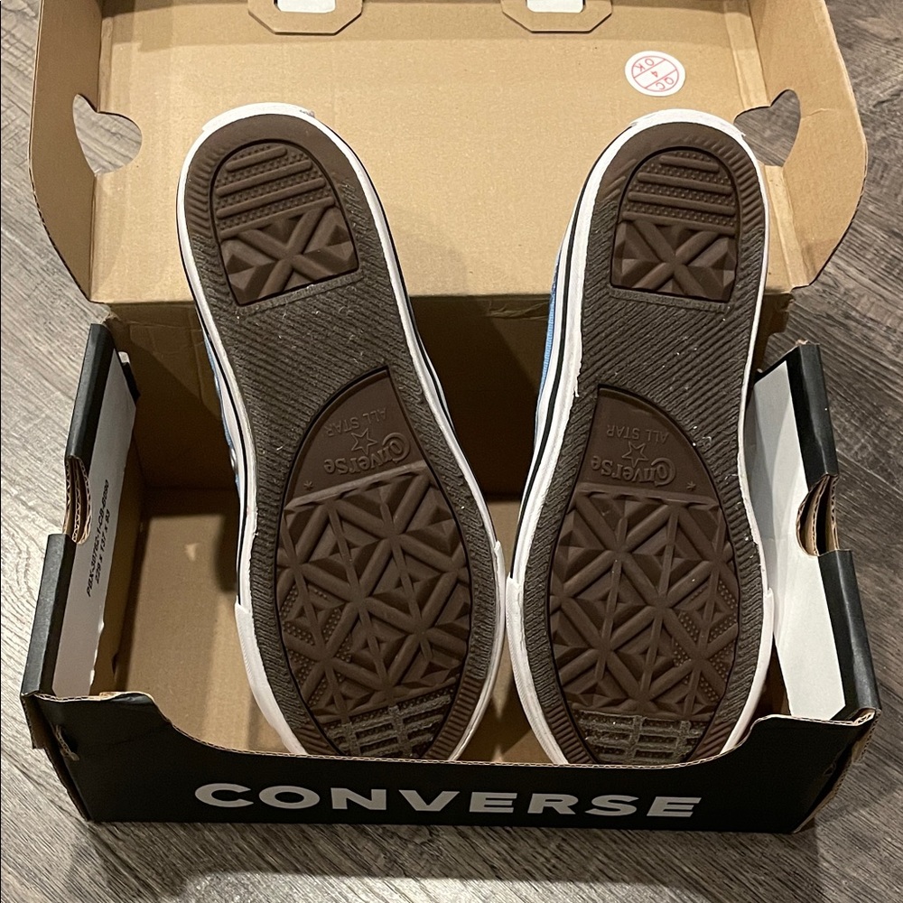 Converse Kids Light Blue Sneakers - Picture 5 of 8